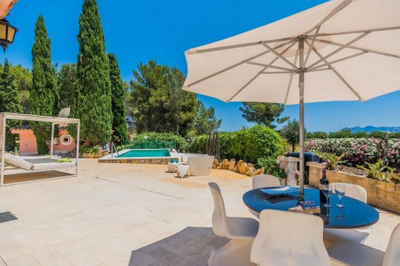 Villa With Private Mountain Ideal Runners Trailers Near Beach Approx 5 Min Walking Beach,Property Belong Puerto Pollensa Villas And Apartments Luaran gambar